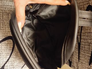 Zainetto similpelle nero donna