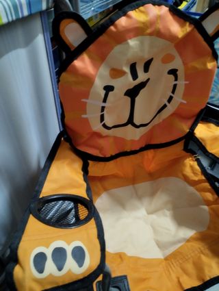 Silla infantil plegable de poliéster