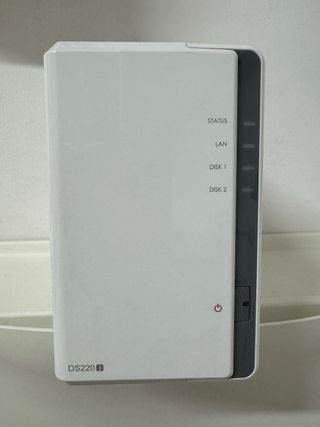 Synology DS220j NAS Blanco