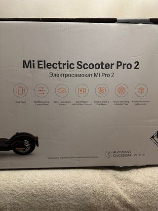 Patinete Eléctrico Mi Pro 2 
LEA LA DESCRIPCIÓN 