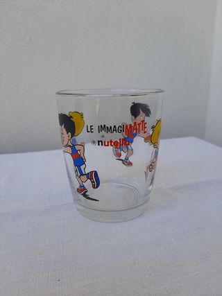 Bicchiere Nutella Le Immagimatte Staffetta
Anni 90