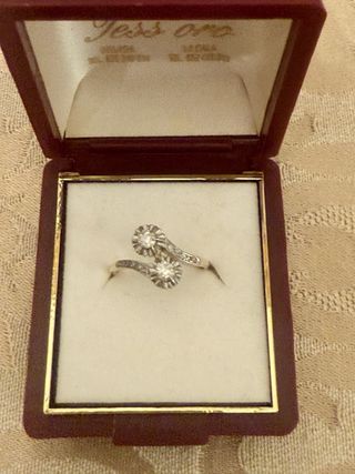 Anillo Oro y Brillantes Tú y Yo
