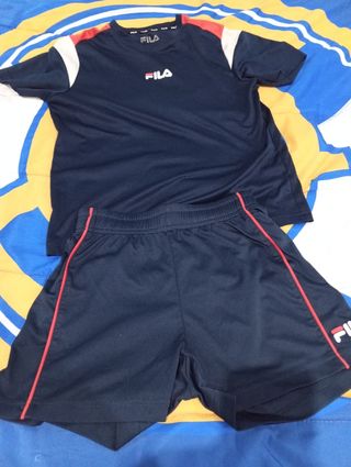 Conjunto Deportivo Fila Niño Azul