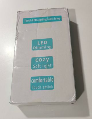 Lámpara LED Escritorio, con ventilador y reloj.