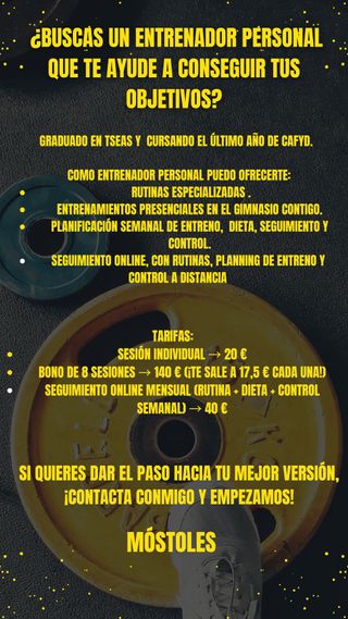 Entrenador personal