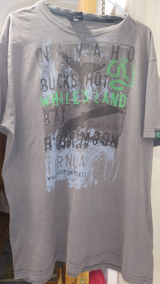 Camiseta Ternua gris manga corta