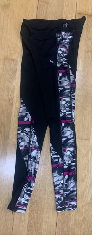 Leggings Puma Mujer Negros y Multicolor