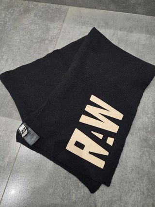 Bufanda G-Star RAW Negra y Beige