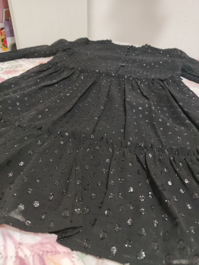 Vestido fiesta niña 12-13 años negro