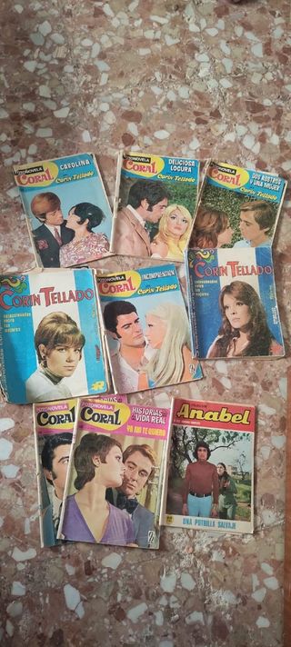 9 Novelas antigüas de Corín Tellado