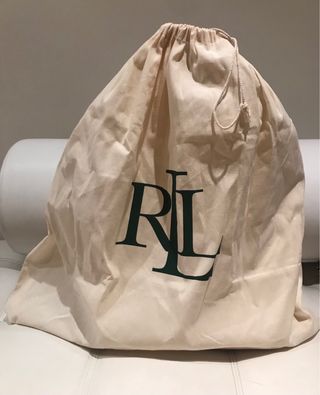 Bolso Blanco Ralph Lauren. Imitacion Piel Bombeada