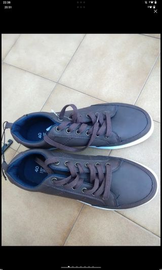 Zapatillas Marrones Talla 40 y 41