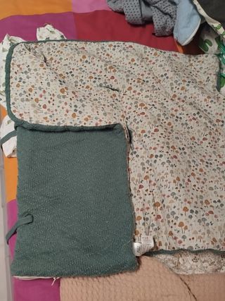 Saco invierno capazo Paz Rodríguez verde