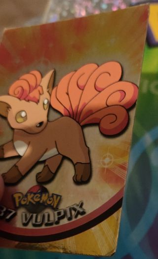 Carte Pokémon Topps Vulpix #37 e Ninetails #38