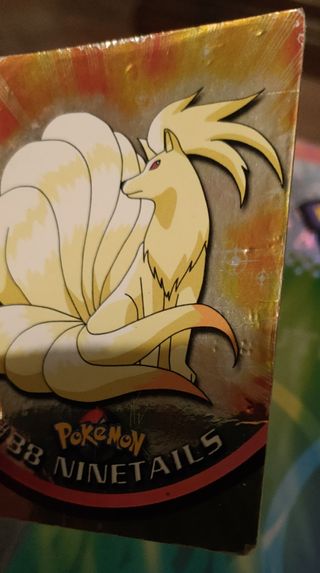 Carte Pokémon Topps Vulpix #37 e Ninetails #38