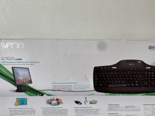 Teclado Sveon SCT020 USB con Lector Tarjetas