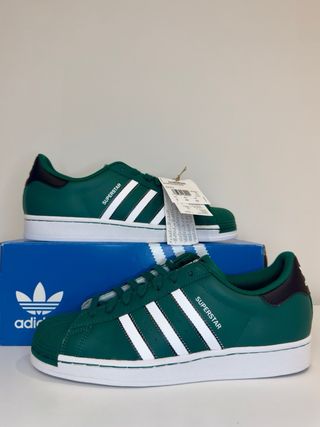 Zapatillas Adidas Superstar Verdes Talla 44