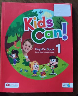 Libro de inglés 1 primaria Kids Can!