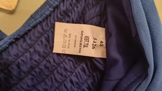 Vestido de fiesta azul largo