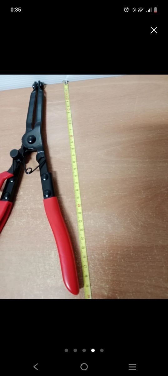 Alicates abrazaderas escape