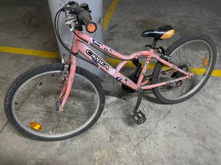 Bicicleta Orbea rosa infantil