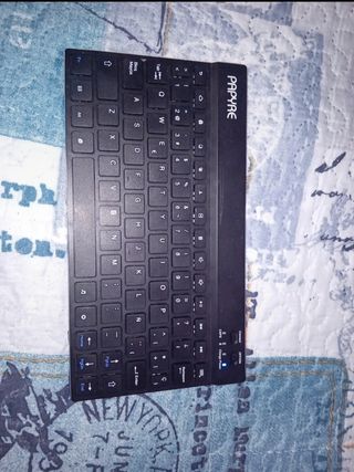 Teclado Paprye Inalámbrico Negro