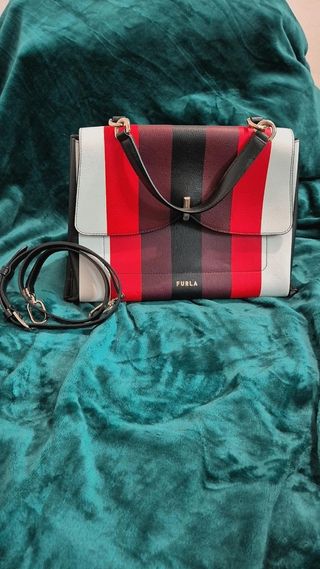 Bolso Furla Multicolor Rayas