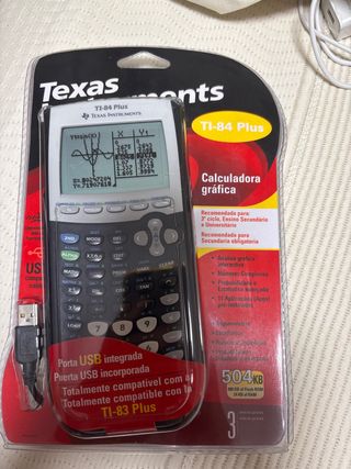 Calculadora Gráfica Texas Instruments TI-84 Plus