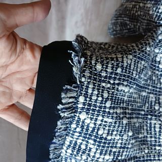 Chaqueta El Corte Inglés azul y blanco