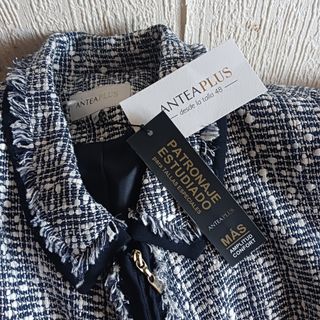 Chaqueta El Corte Inglés azul y blanco