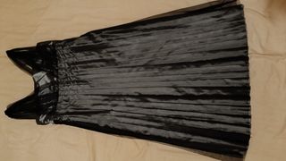 Vestido de fiesta negro con tul