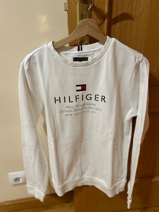 Sudadera Tommy Hilfiger Blanca 16
