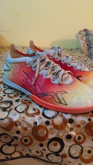 Zapatillas Fútbol Sala Tenth Naranja/Amarillo