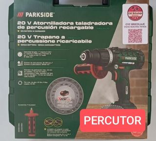 Parkside 20V Taladro Percutor Recargable