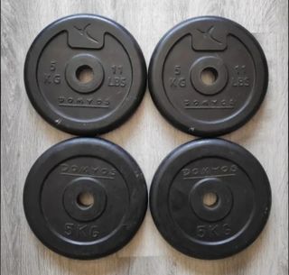 Discos pesas goma 5kg