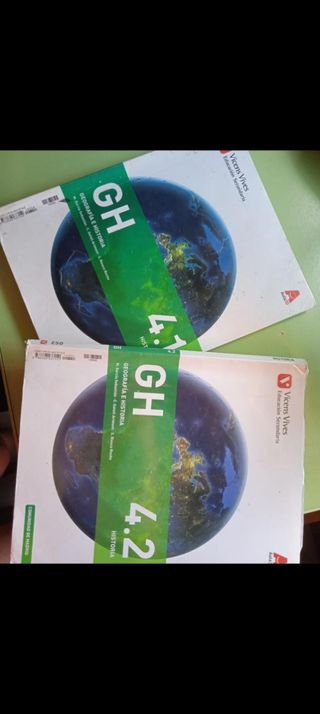 Libro Geografía e Historia 4 ESO