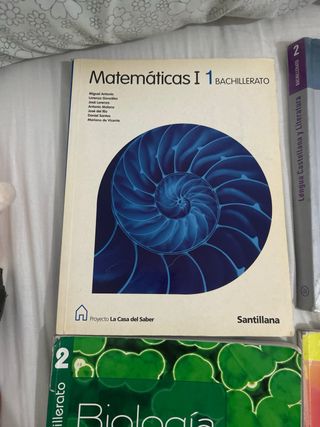libros de estudio cada uno por 10 