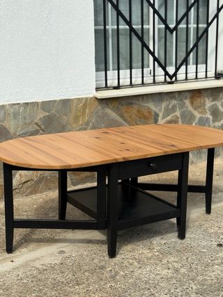 Mesa auxiliar extensible madera modelo ARKELSTORP