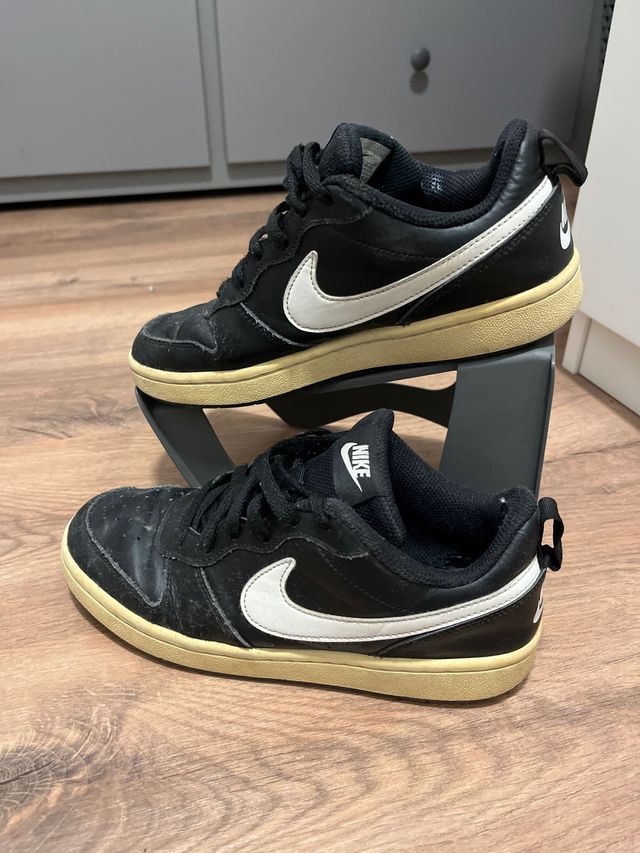 Nike Court Vision Low Negro/Blanco