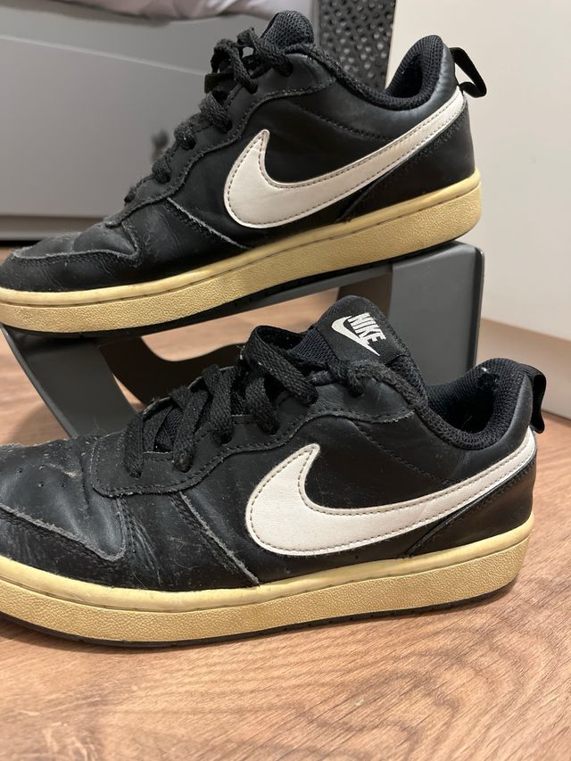 Nike Court Vision Low Negro/Blanco