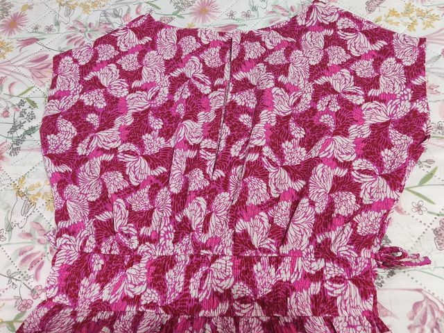 Mono largo Zara floral 13-14 años