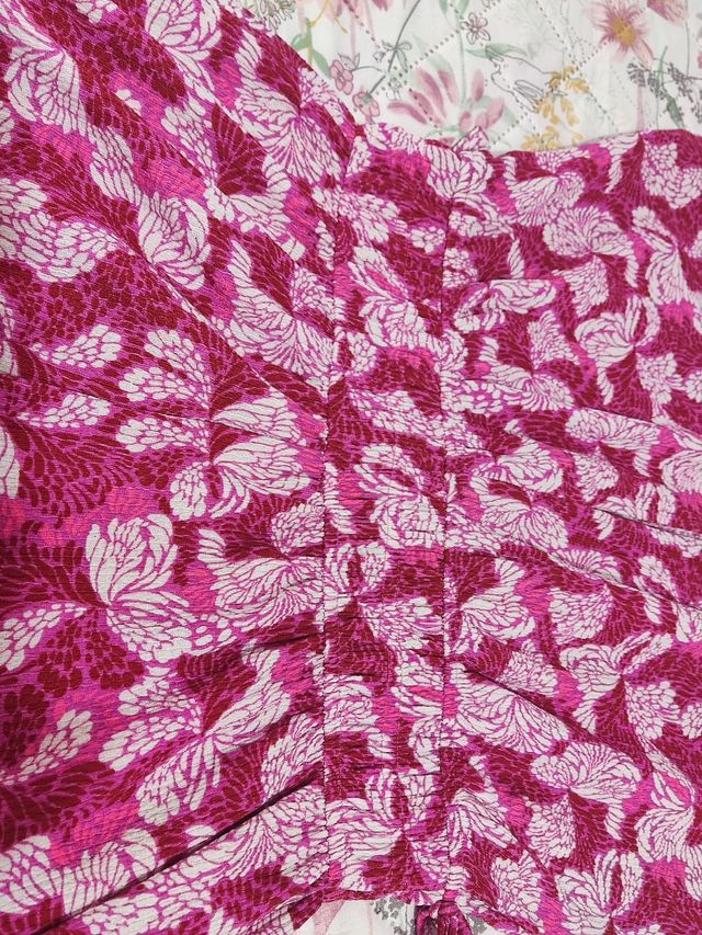 Mono largo Zara floral 13-14 años