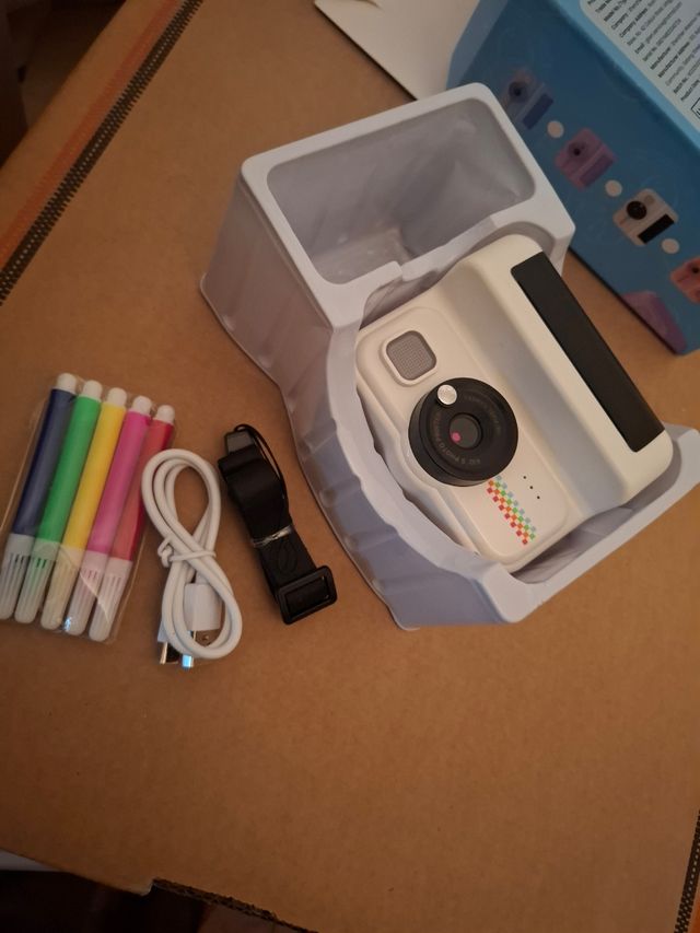 Cámara instantánea DIY para niños