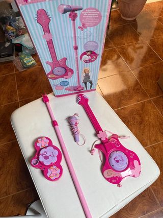 Guitarra y Micrófono Barbie