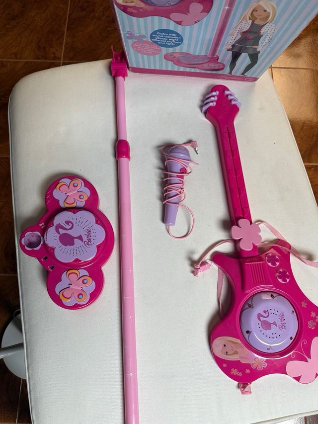 Guitarra y Micrófono Barbie