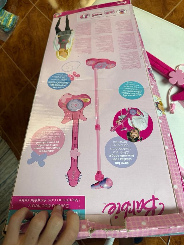 Guitarra y Micrófono Barbie