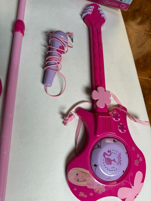 Guitarra y Micrófono Barbie
