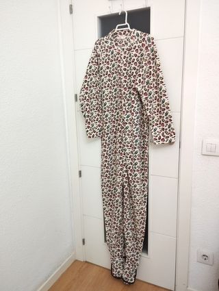 Pijama de una pieza leopardo