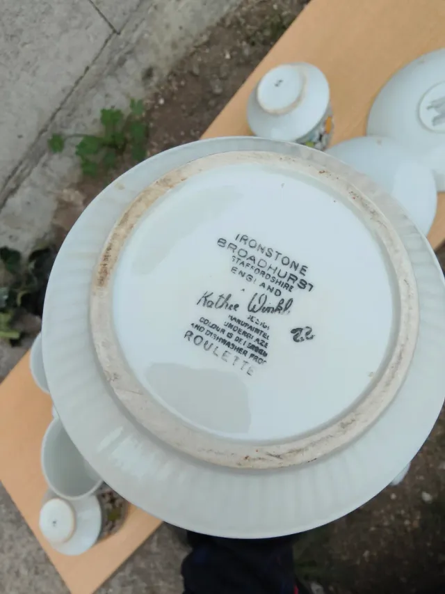 Juego Café/Té Vintage Kathie Winkle