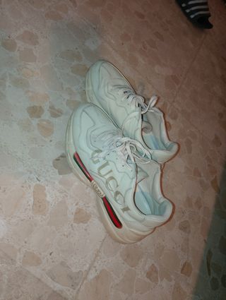 Zapatillas Gucci beige